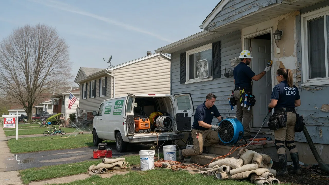 Flood Cleanup in Turbotville, PA near me